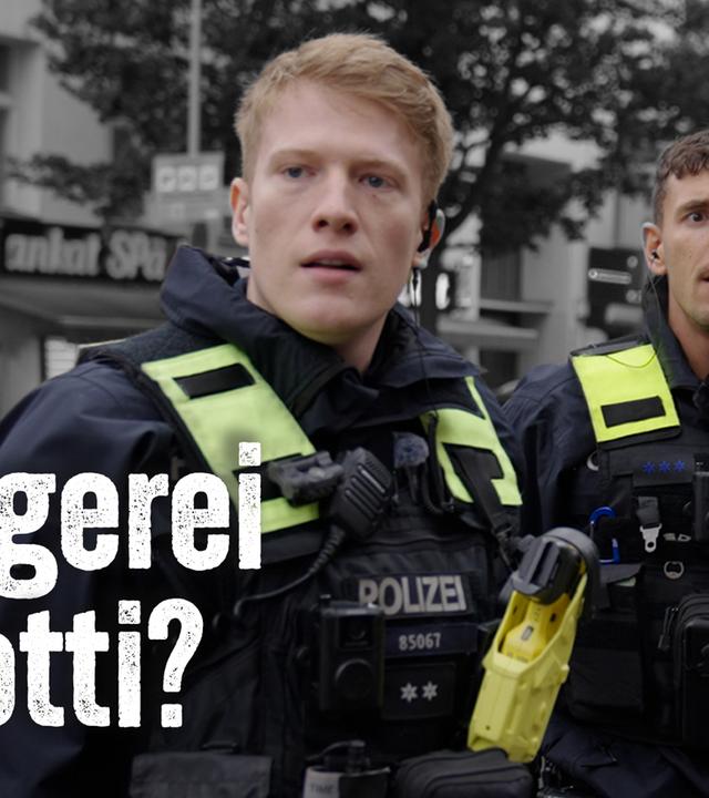 Polizei-Einsatz im Brennpunkt - HUNDERTZEHN