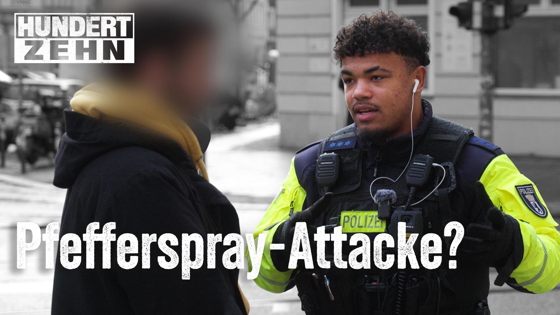 Polizei-Einsatz in Berlin - HUNDERTZEHN