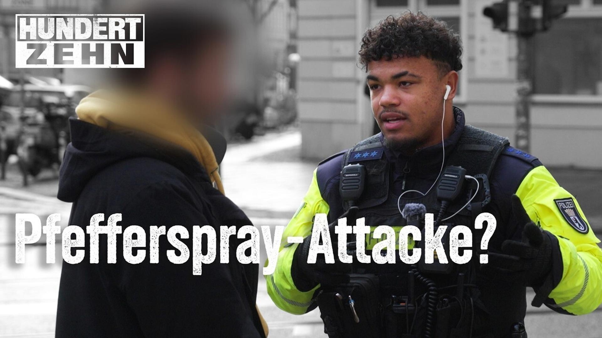 Polizei-Einsatz in Berlin - HUNDERTZEHN