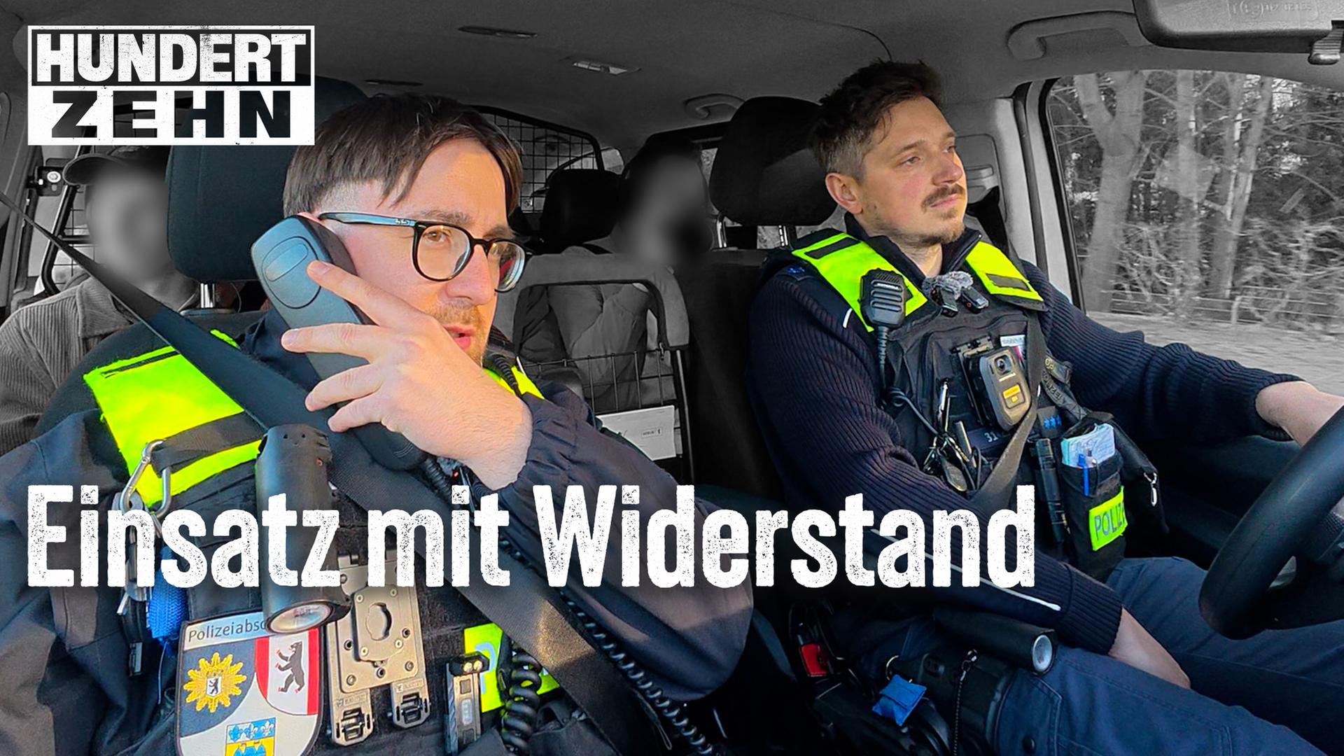 Polizeieinsatz mit Ramme - HUNDERTZEHN