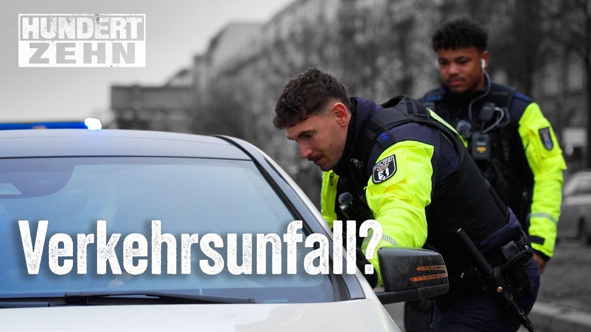 Polizisten in Berlin im Einsatz - HUNDERTZEHN