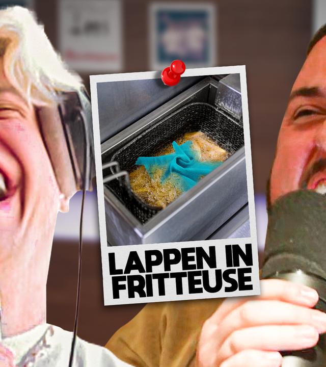 Putzlappen in der Fritteuse (#405)