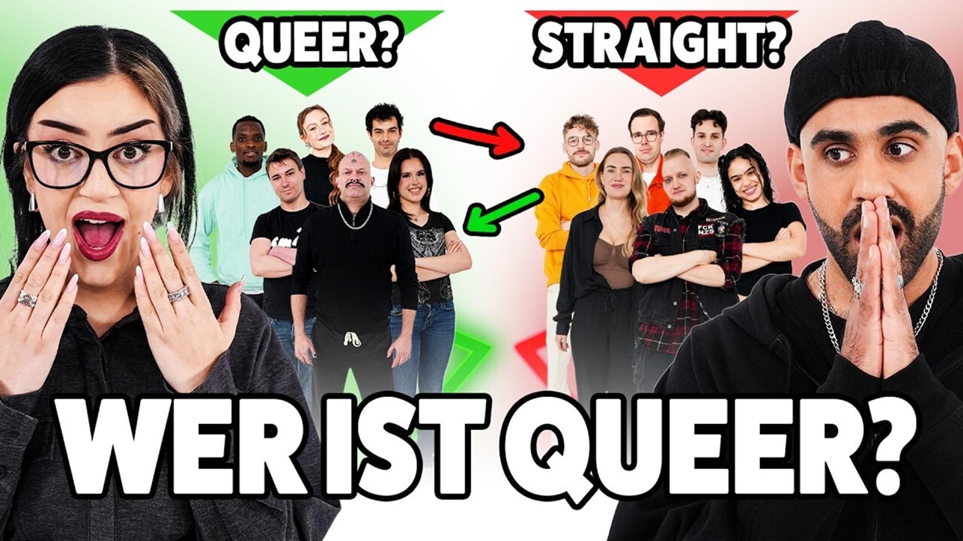 QUEER oder STRAIGHT?!  Parshad & Milad testen ihre Menschenkenntnisse…