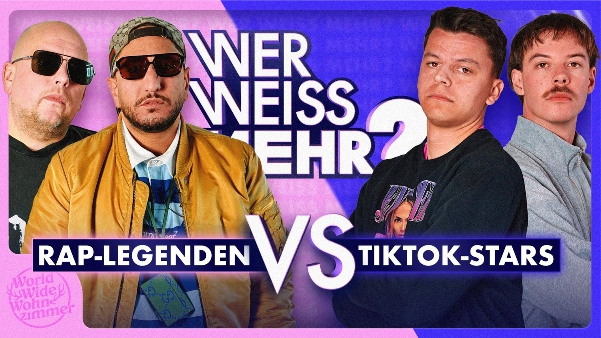 RAP-LEGENDEN vs. TIKTOK-STARS: Wer weiß mehr?