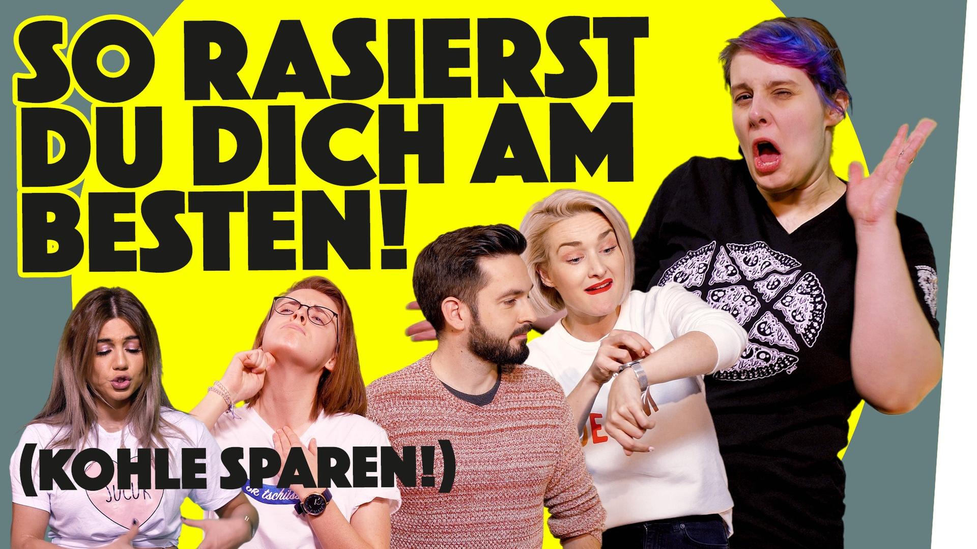 Rasieren für Anfänger - Tipps & Tricks - BUBBLES