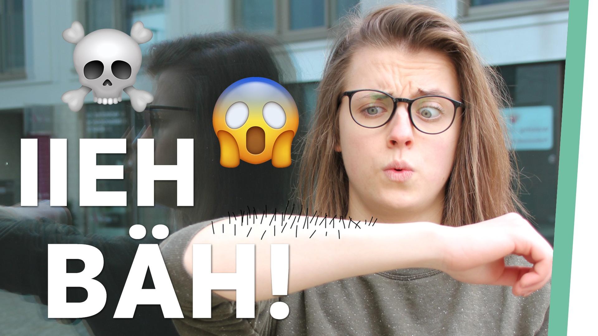 RASIEREN?! Müssen unsere Haare WIRKLICH weg?Auf Klo