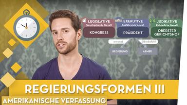 Regierungsformen: Amerikanische Verfassung I Geschichte musstewissen