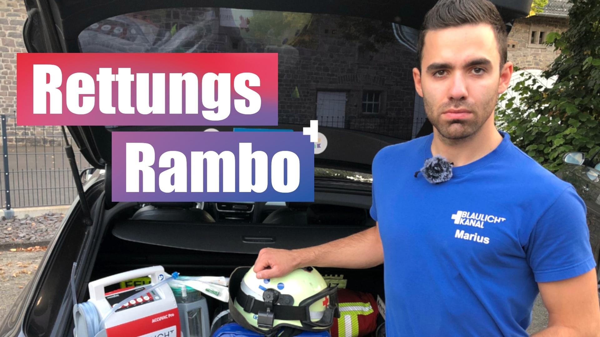 Rettungsrambos?! Privates Equipment im Rettungsdienst?