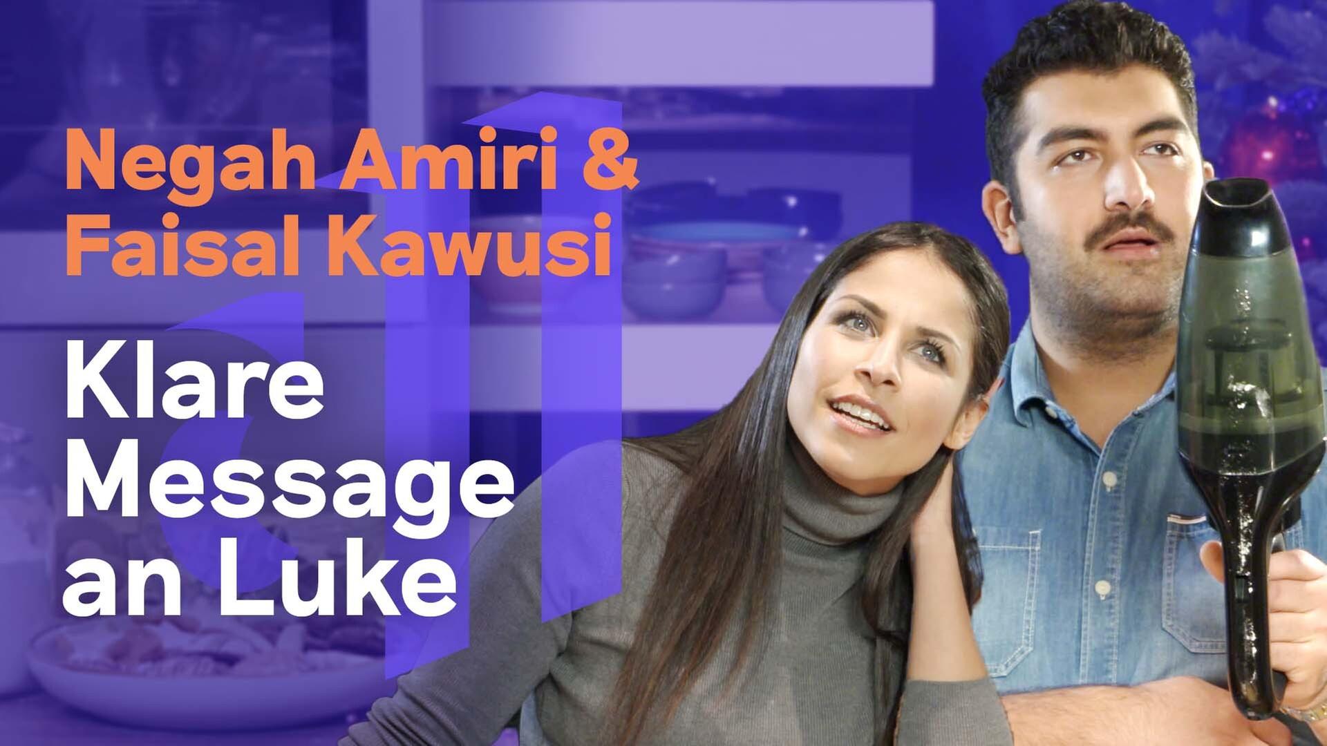 Richtig fiese Fragen an Faisal Kawusi und Negah Amiri - deep und deutlich