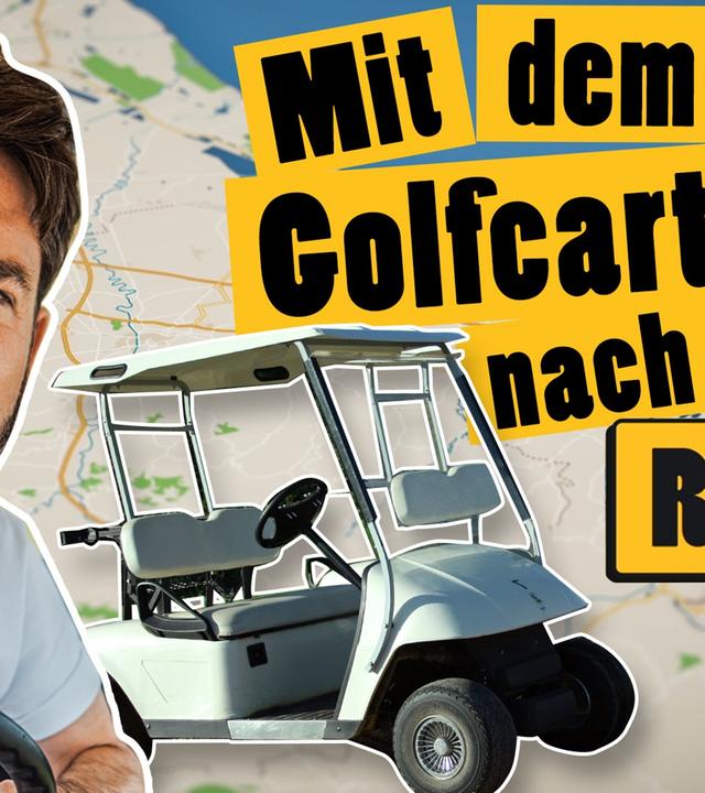 Roadtrip ohne Navi - Mit dem Golfcart lost in Italien -- Das schaffst du nie!