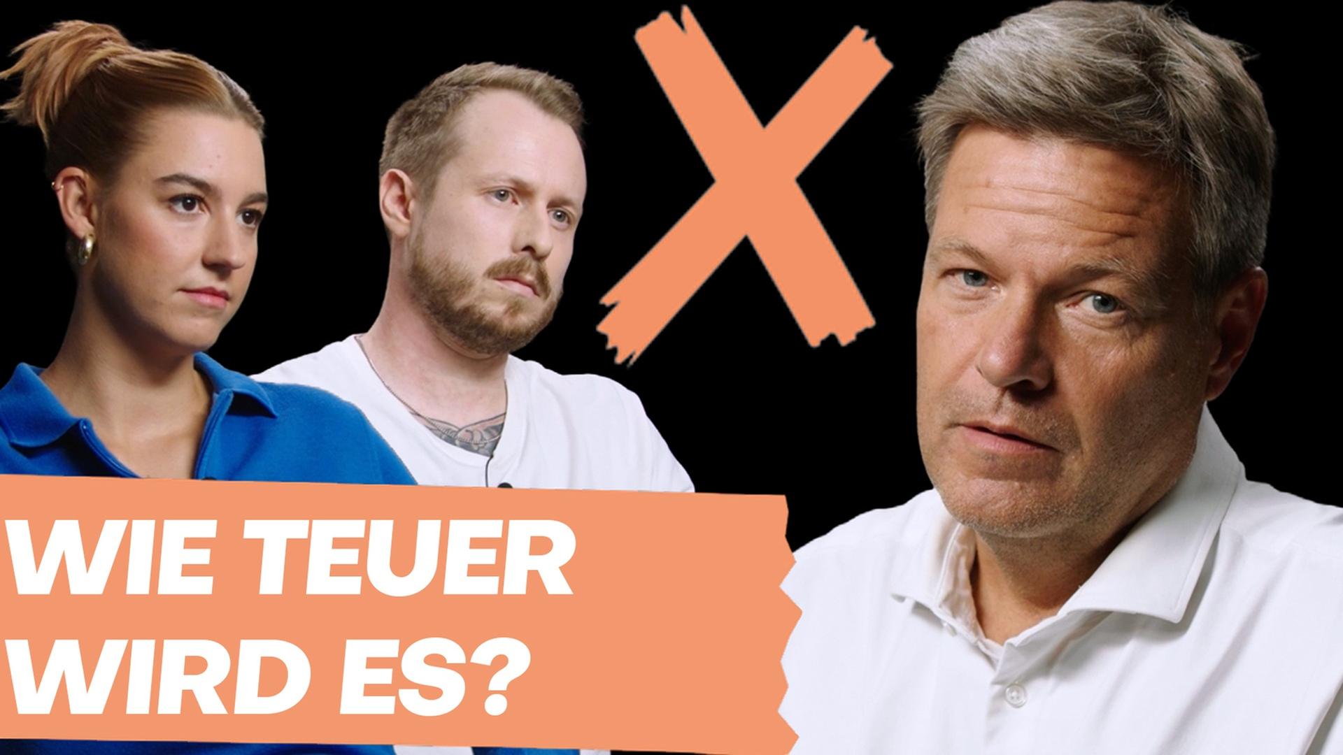 Robert Habeck (Die Grünen) im Kreuzverhör 2022