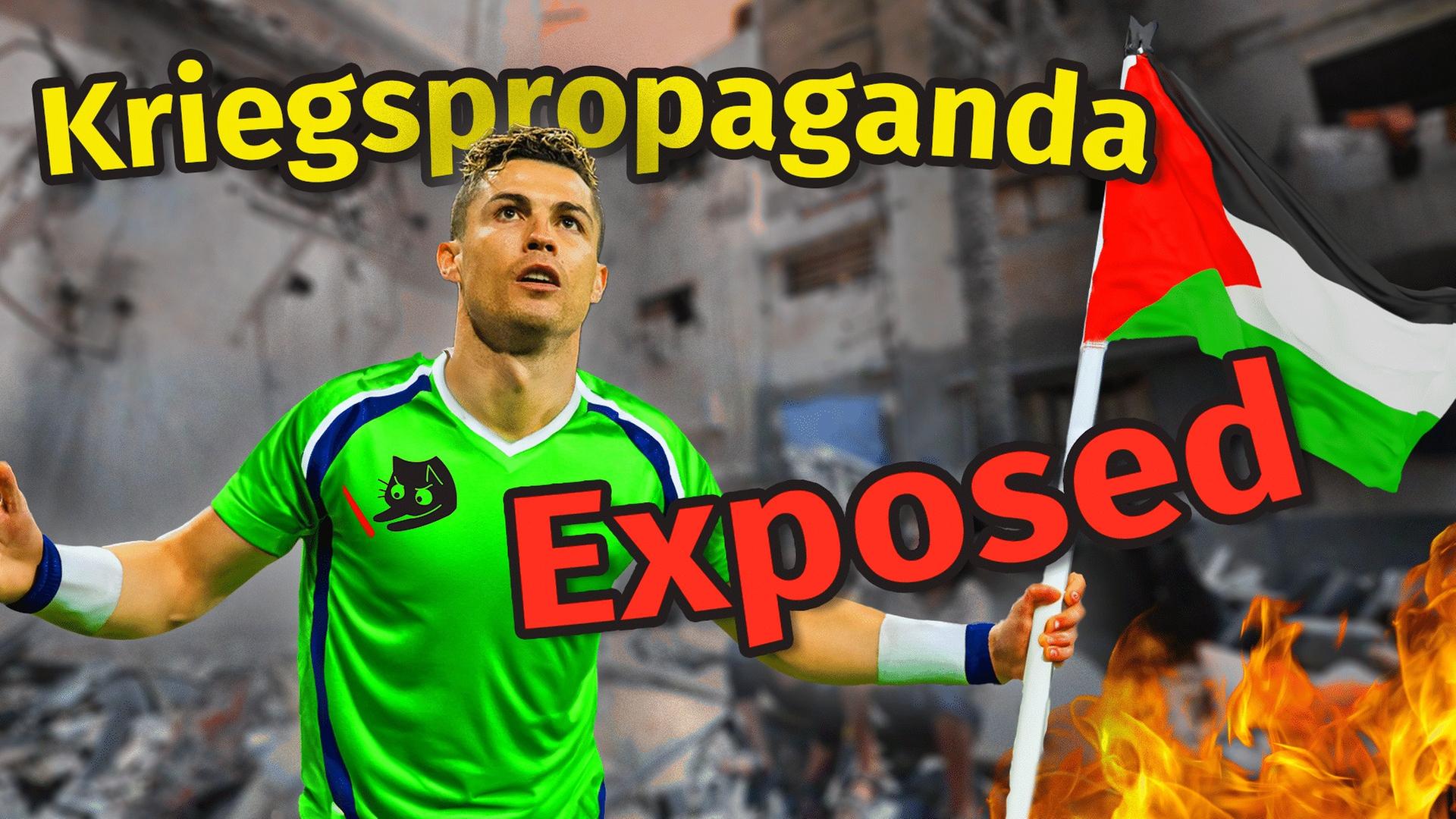 Ronaldo für Palästina?!  Wir exposen Fakes aus Israel!