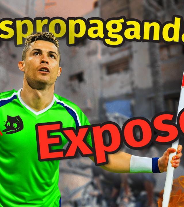 Ronaldo für Palästina?!  Wir exposen Fakes aus Israel!