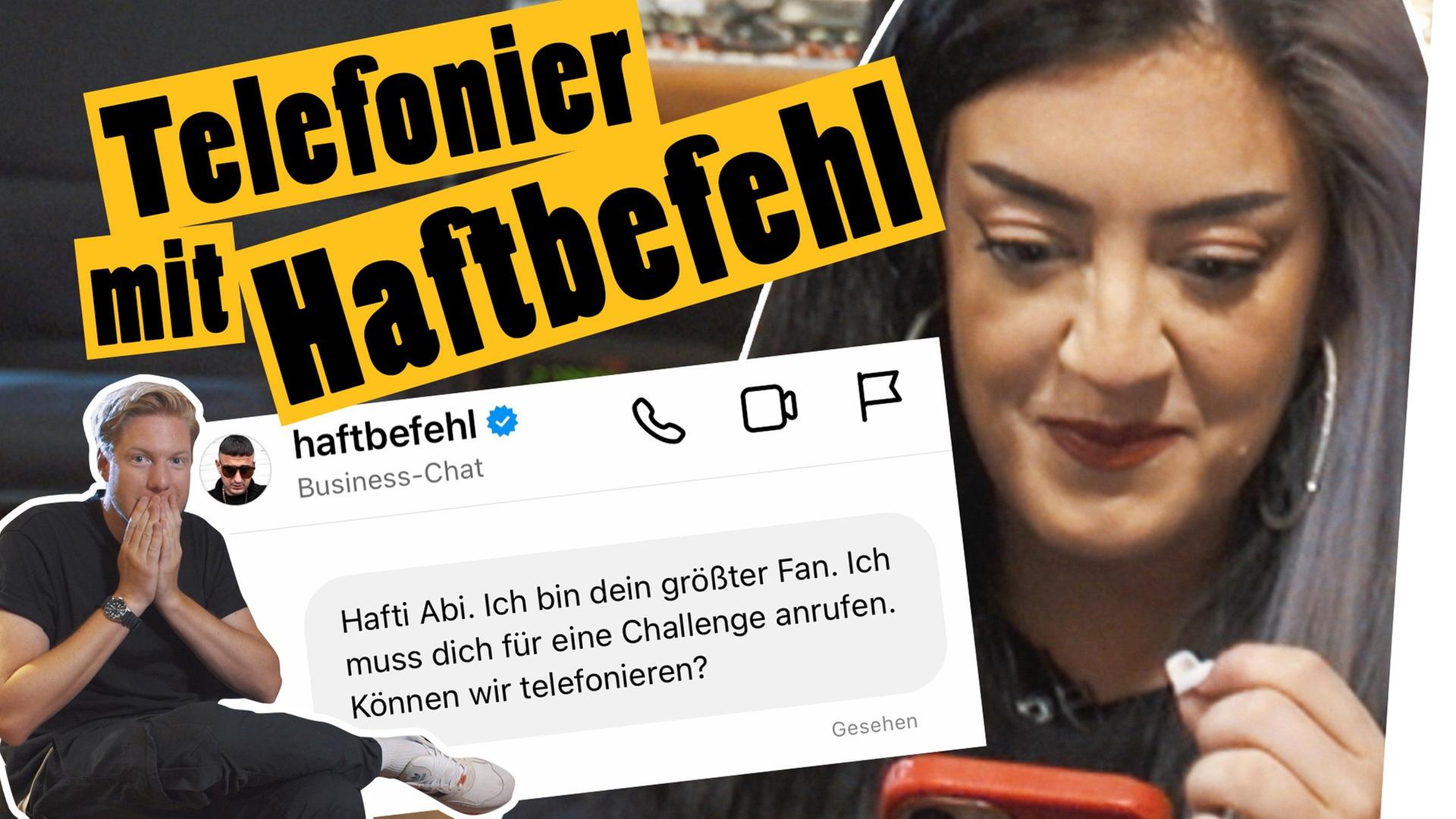 Ruf Haftbefehl an! Mit Parshad -- Das schaffst du nie!