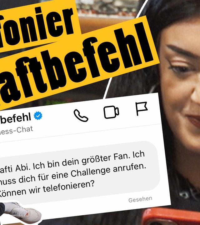 Ruf Haftbefehl an! Mit Parshad -- Das schaffst du nie!