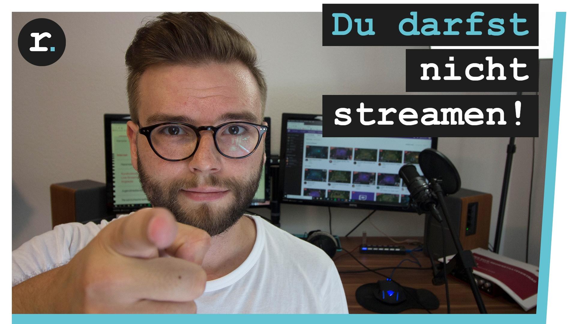 Rundfunklizenz? Wie Streaming auf Twitch und YouTube gerettet werden soll