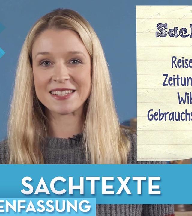 Sachtext Zusammenfassung - Deutsch musstewissen