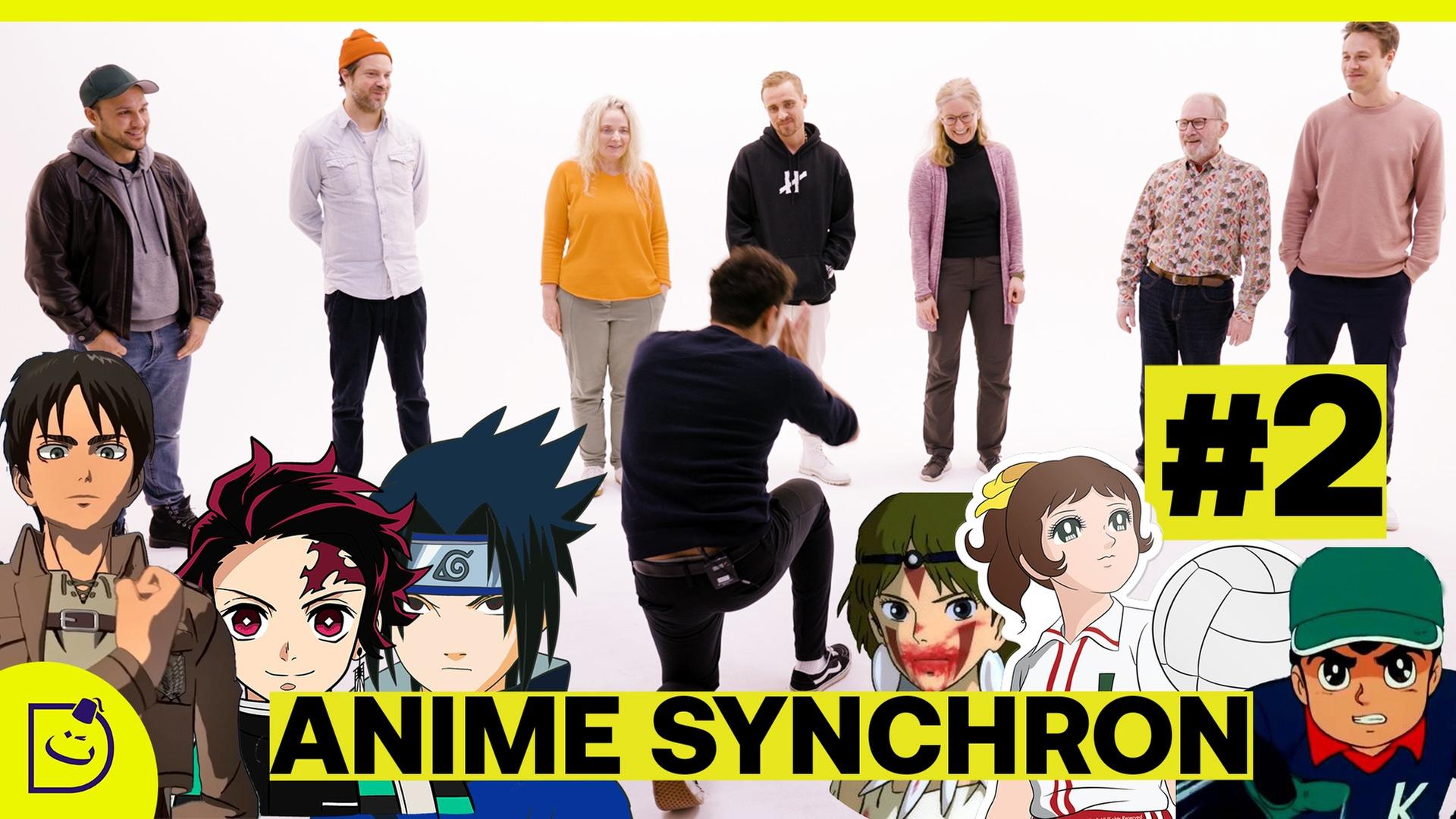 SAG MIR, welche ANIME-FIGUR ich spreche #2! Die Stimmen von EREN JÄGER, TANJIRO, SASUKE, PR. MONOKE