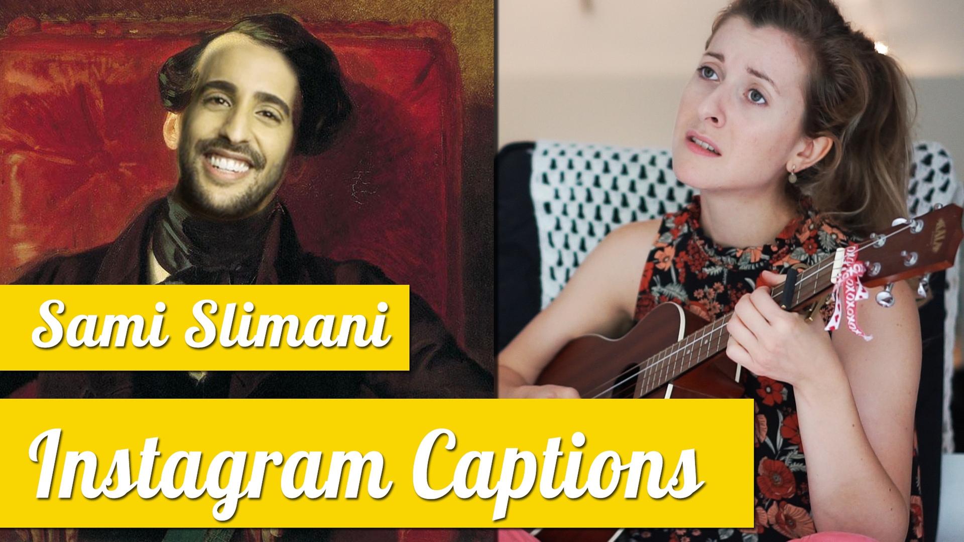 Sami Slimani "Instagram Captions gesungen" -  Kopfstimme