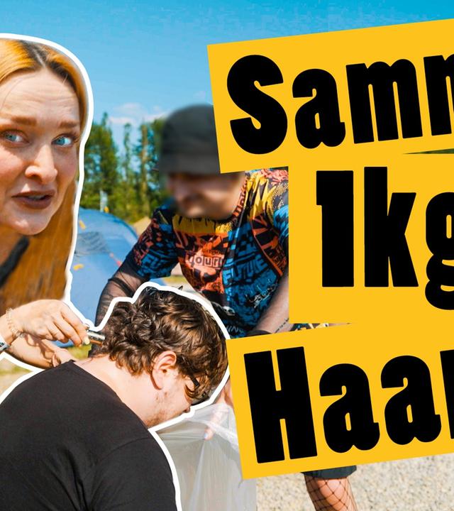 Sammle 1 Kilo Haare auf dem Festival -- Das schaffst du nie!