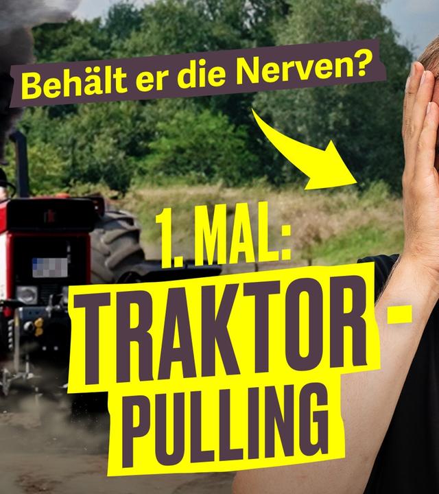 Schafft er den Full Pull? Landwirt Philipp bei Trecker Treck-Challenge I Hundert Hektar Heimat