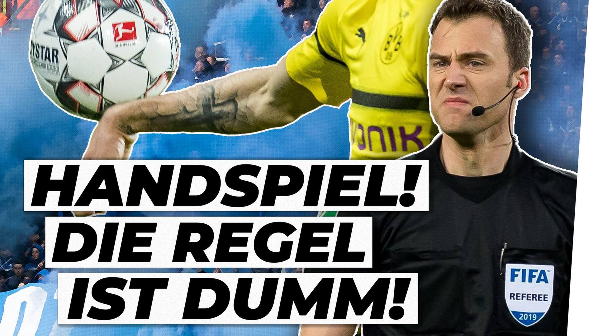 Schiedsrichter-Chaos: War's ein Handspiel bei BVB-Schalke?! - Analyse