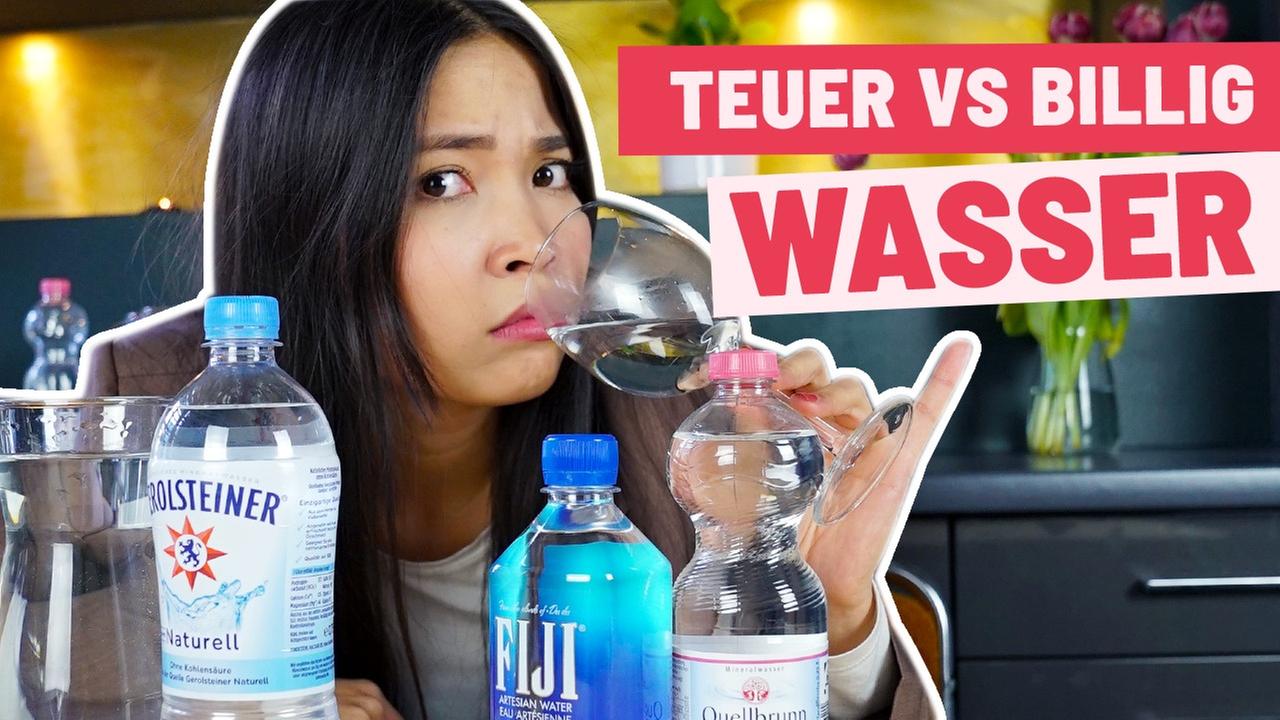 Schmeckt teures Wasser besser?