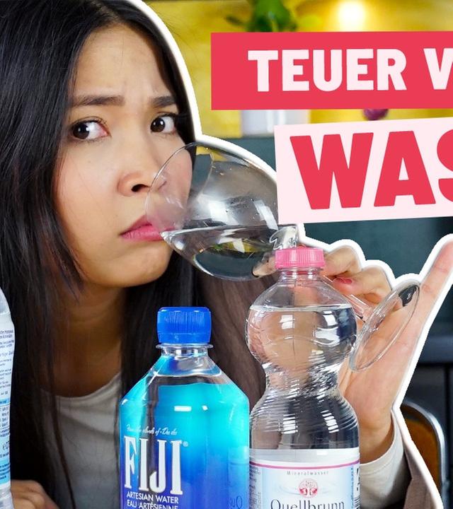 Schmeckt teures Wasser besser?