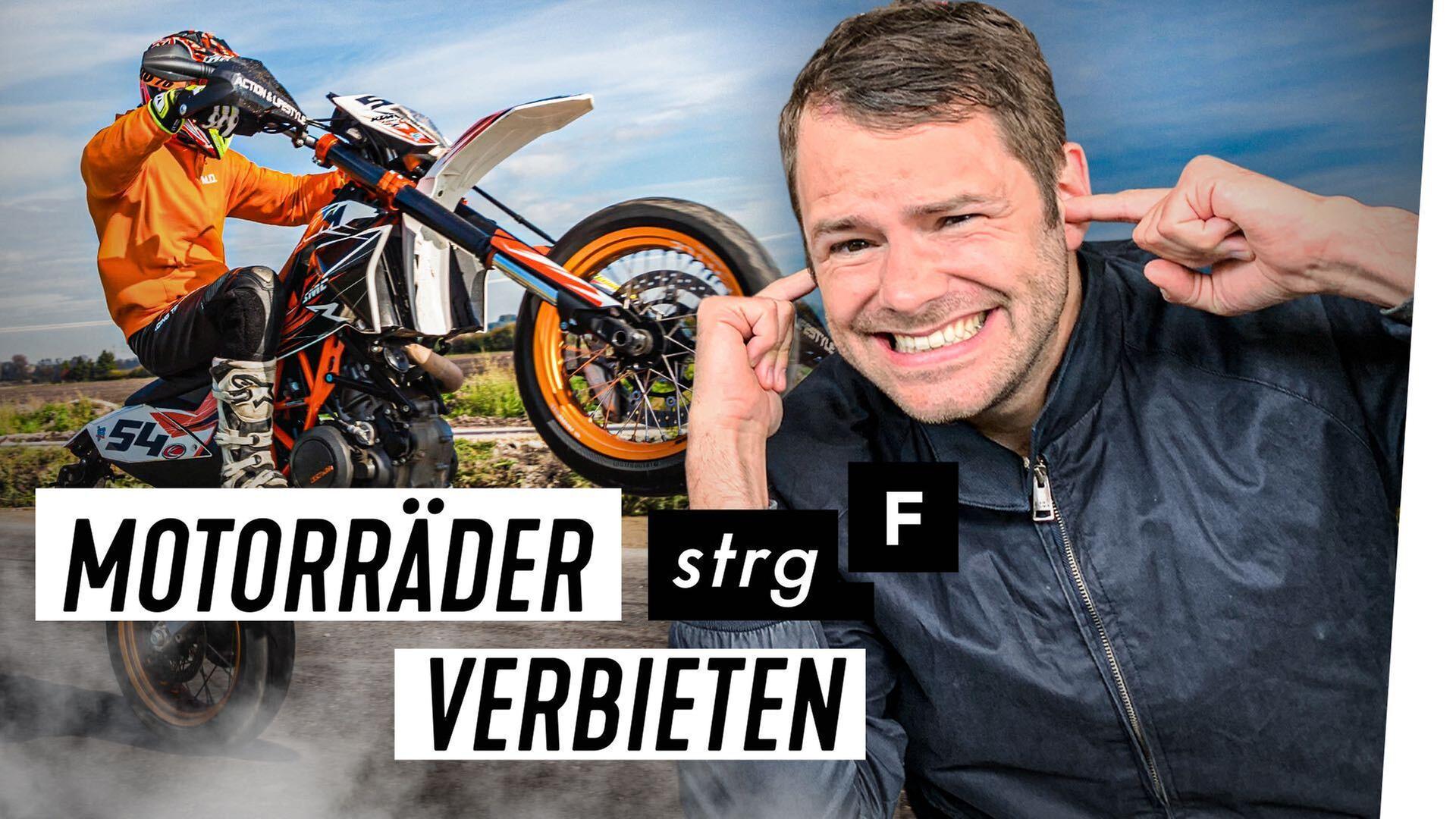 SCHNELL und LAUT: Fahrverbote für Motorräder? - STRG_F