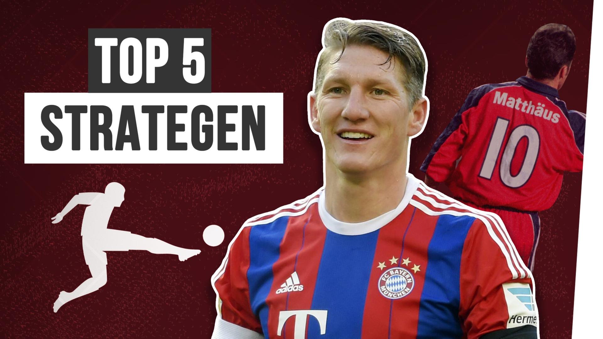 Schweinsteiger & Matthäus: Die besten Strategen der Bundesliga! - Top 5