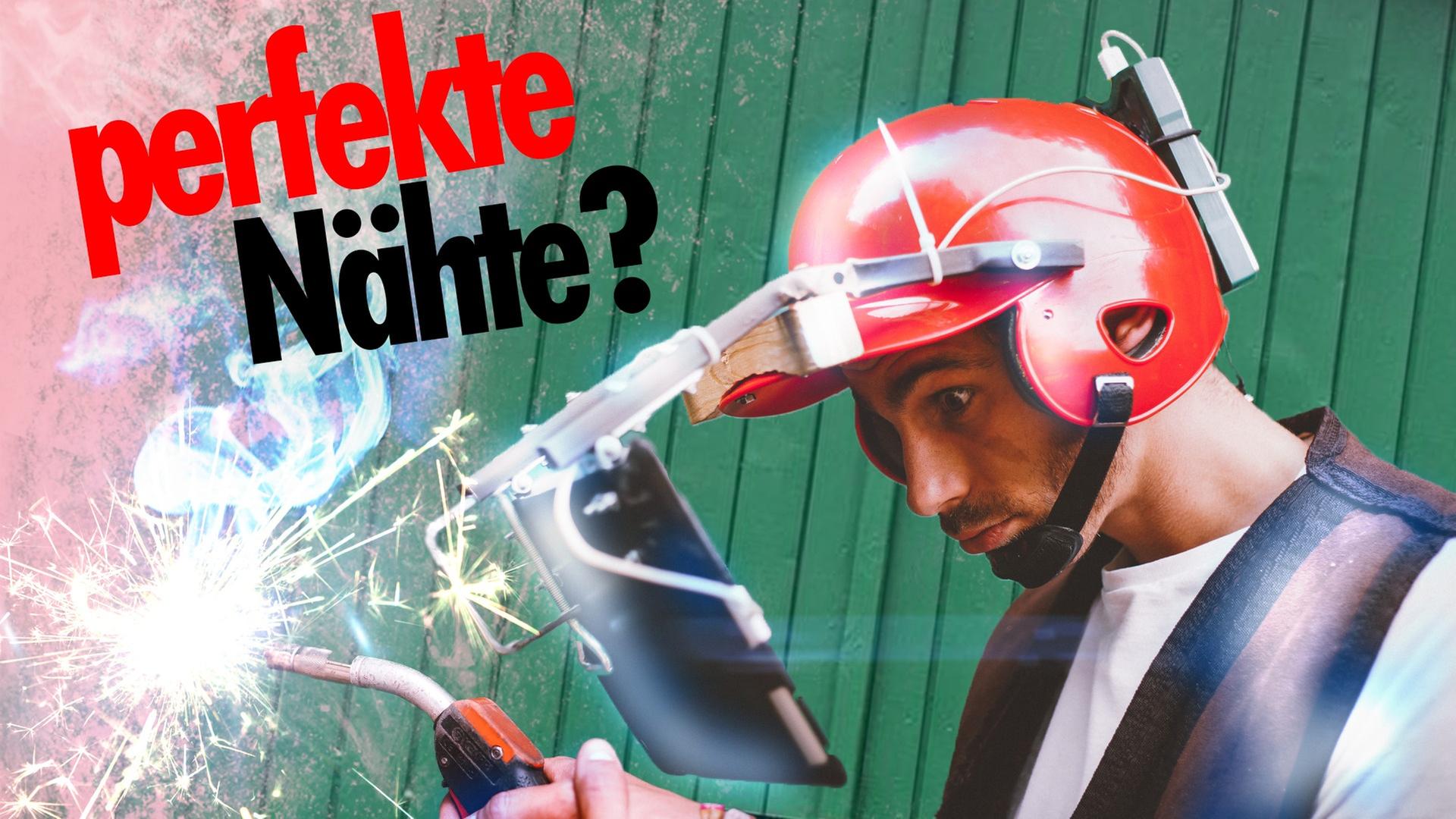 Schweißhelm aus Tablet bauen - Kliemannsland