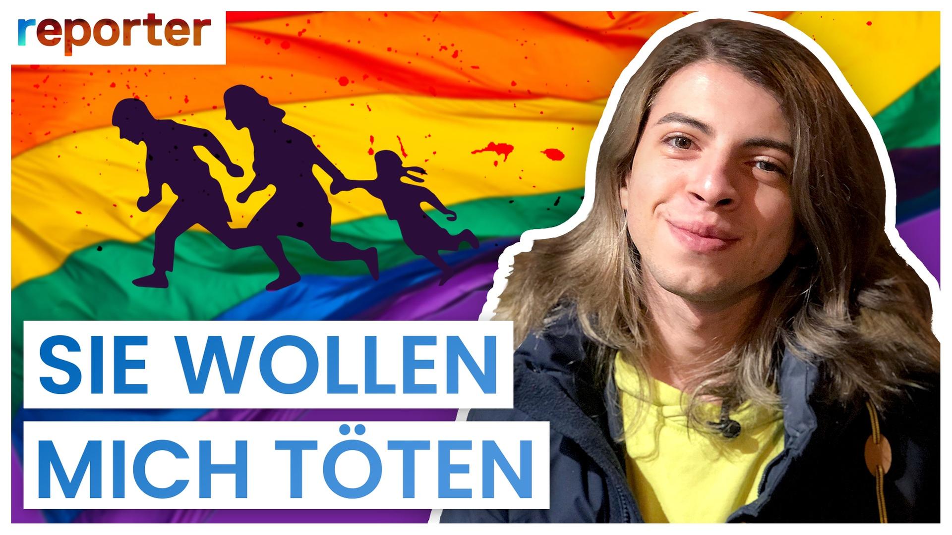 Schwul & geflüchtet: Der Hass verfolgt ihn bis nach Deutschland - reporter