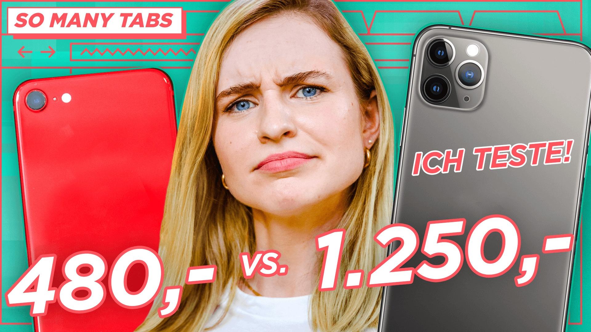 Sind TEURE Smartphones wirklich BESSER? (iPhone SE vs. iPhone Pro Max)
