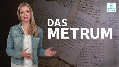 So bestimmst Du das Metrum im Gedicht I musstewissen Deutsch