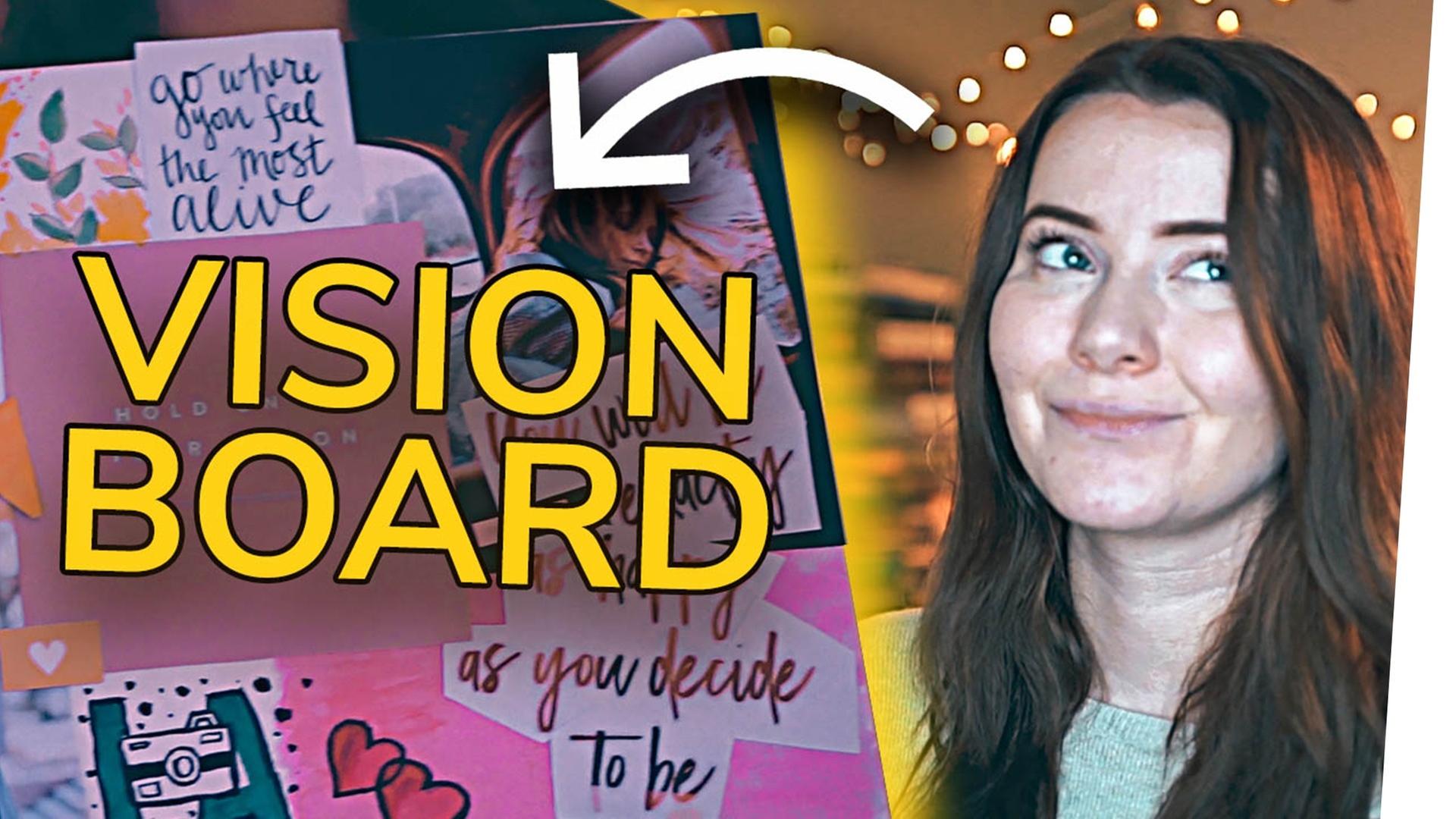 SO erreichst du deine Ziele 2019 I DIY Visionboard I alwaysxcaro