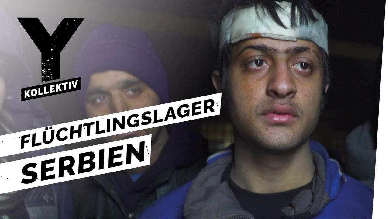 So leben Flüchtlinge in den Elends-Baracken von Belgrad