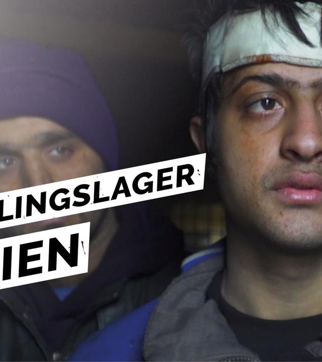 So leben Flüchtlinge in den Elends-Baracken von Belgrad