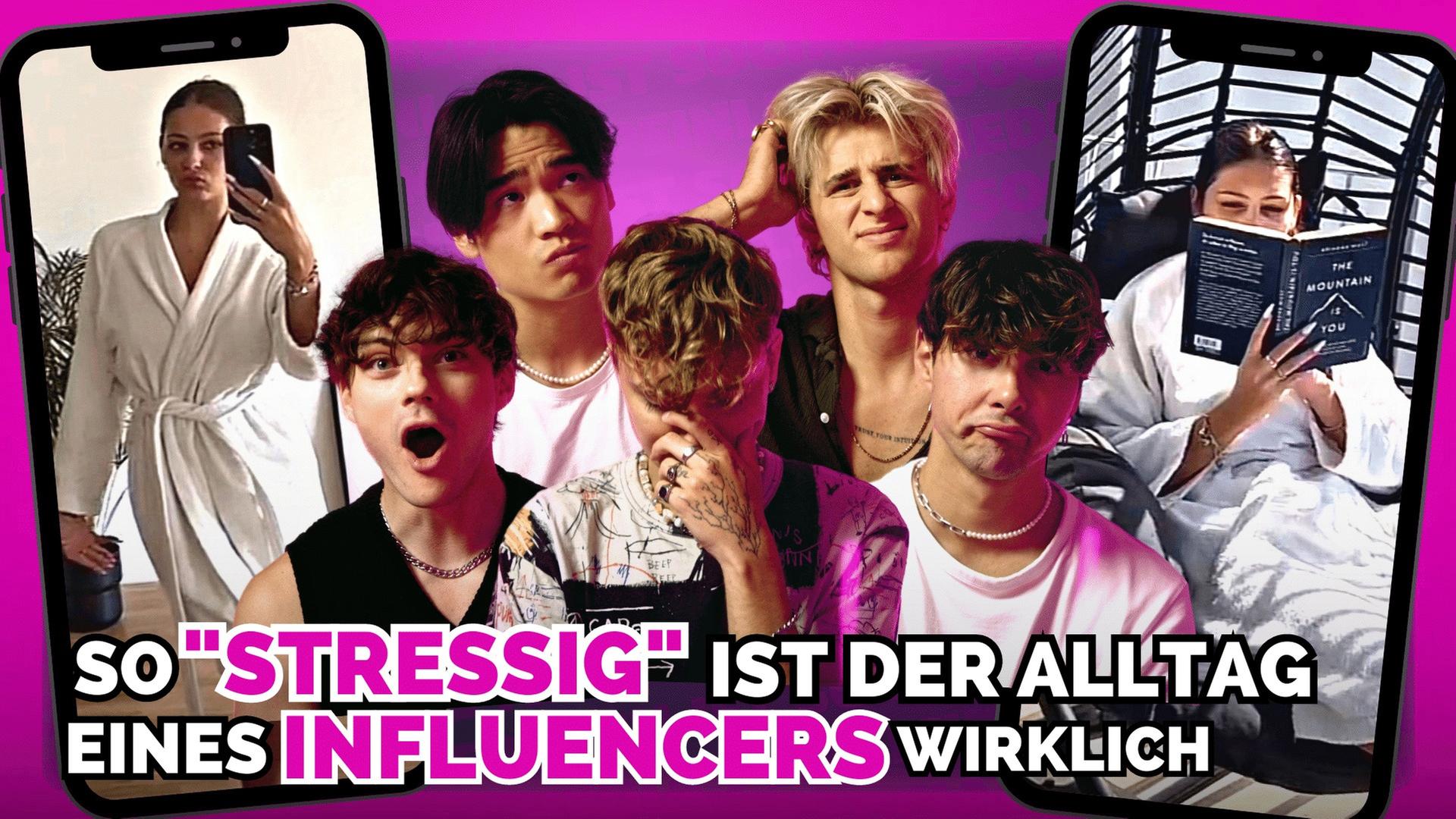 So "stressig" ist der Alltag eines Influencers wirklich..