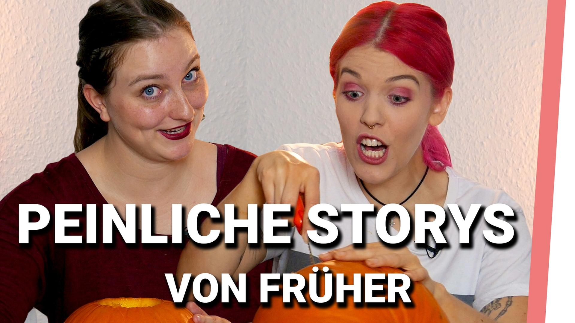 So war Ich Früher - Kürbis schnitzen mit bester Freundin -- Schruppert