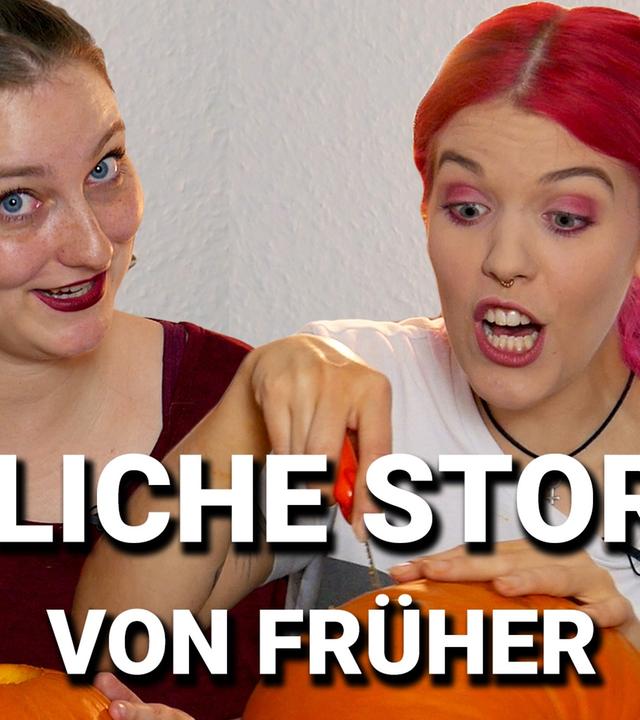 So war Ich Früher - Kürbis schnitzen mit bester Freundin -- Schruppert