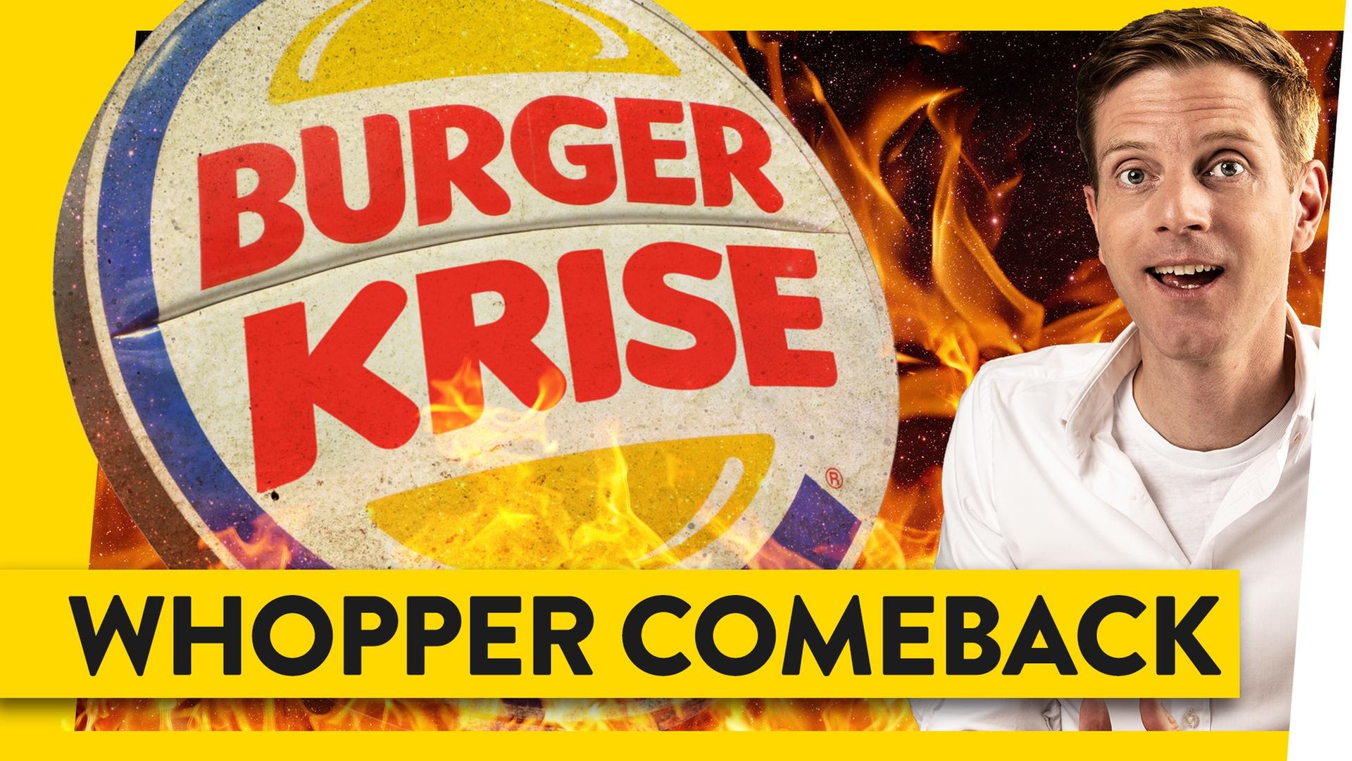 So will Burger King aus der Krise - WALULIS