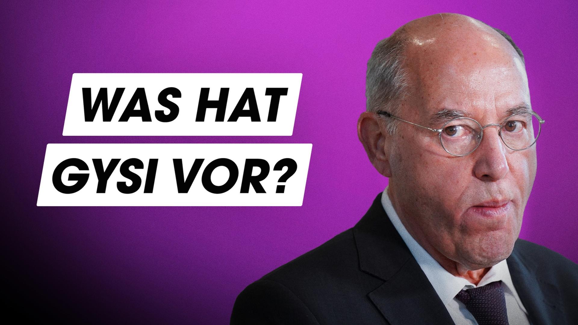 So will Gregor Gysi die Linke retten