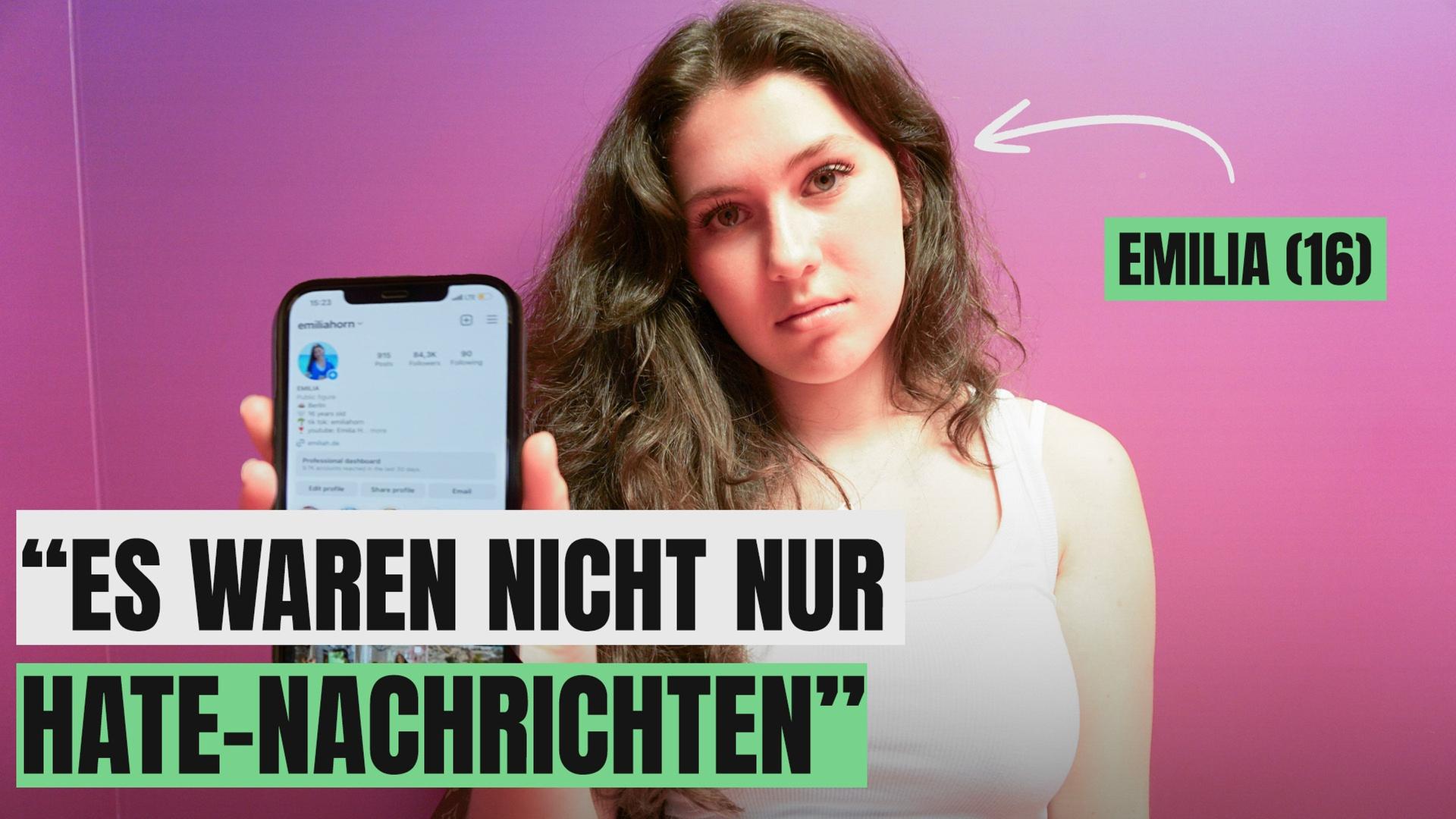 Social Media-​​️ mit 14. Warum wurde es Emilia zu viel?