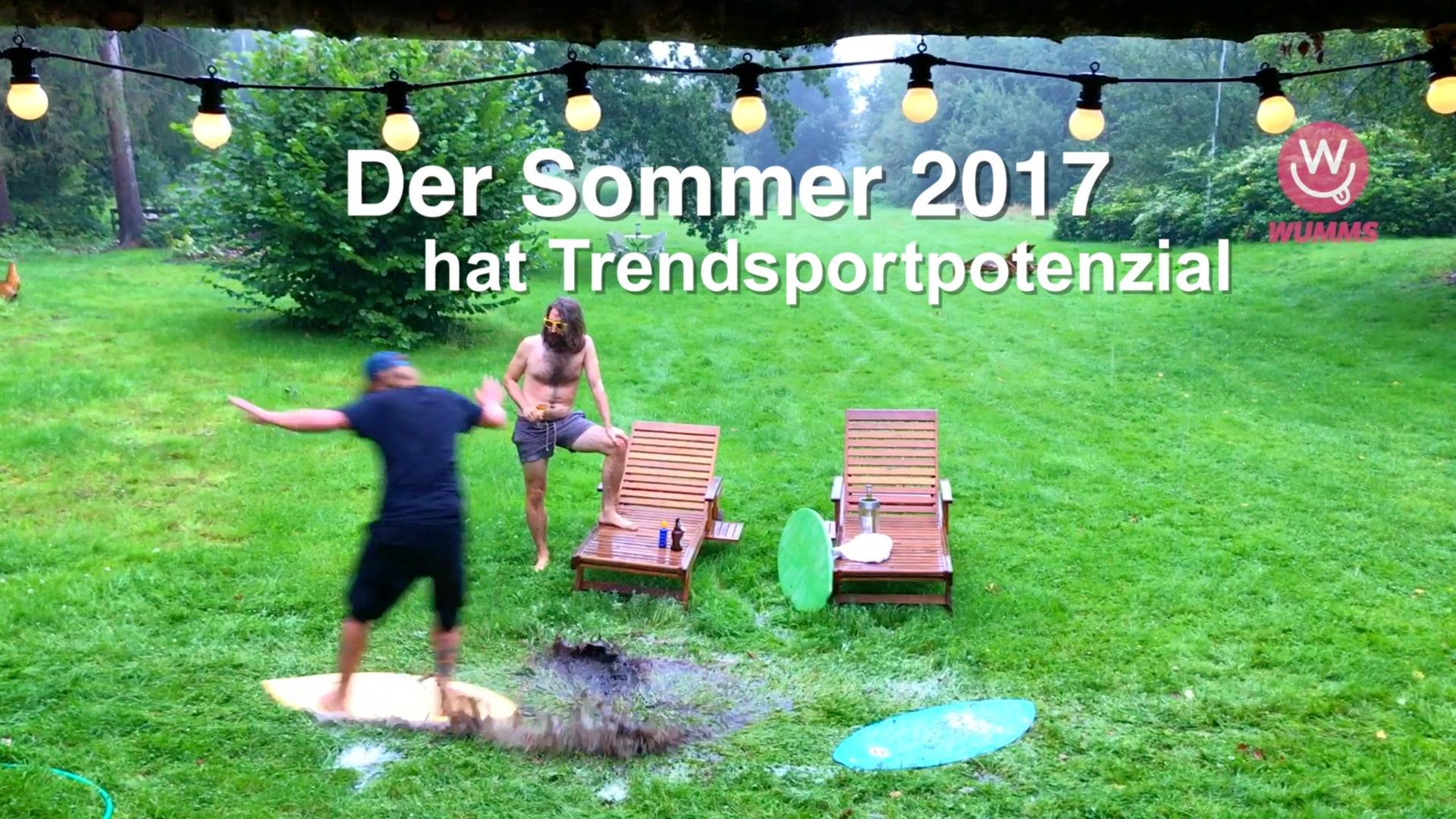 Sommer 2017- ein neuer Gartensport ist geboren!