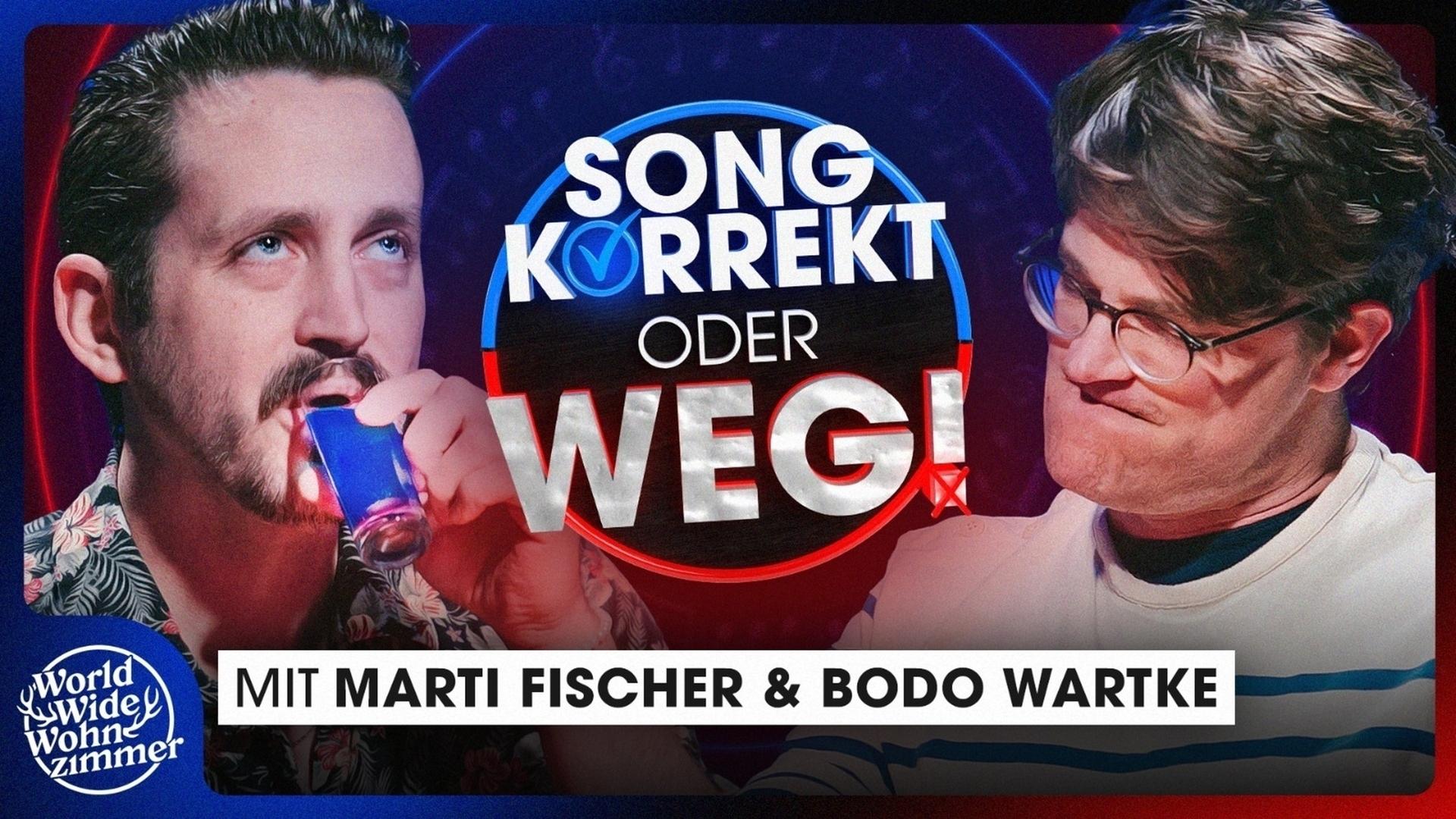 SONG KORREKT oder WEG! (mit Bodo Wartke & Marti Fischer)