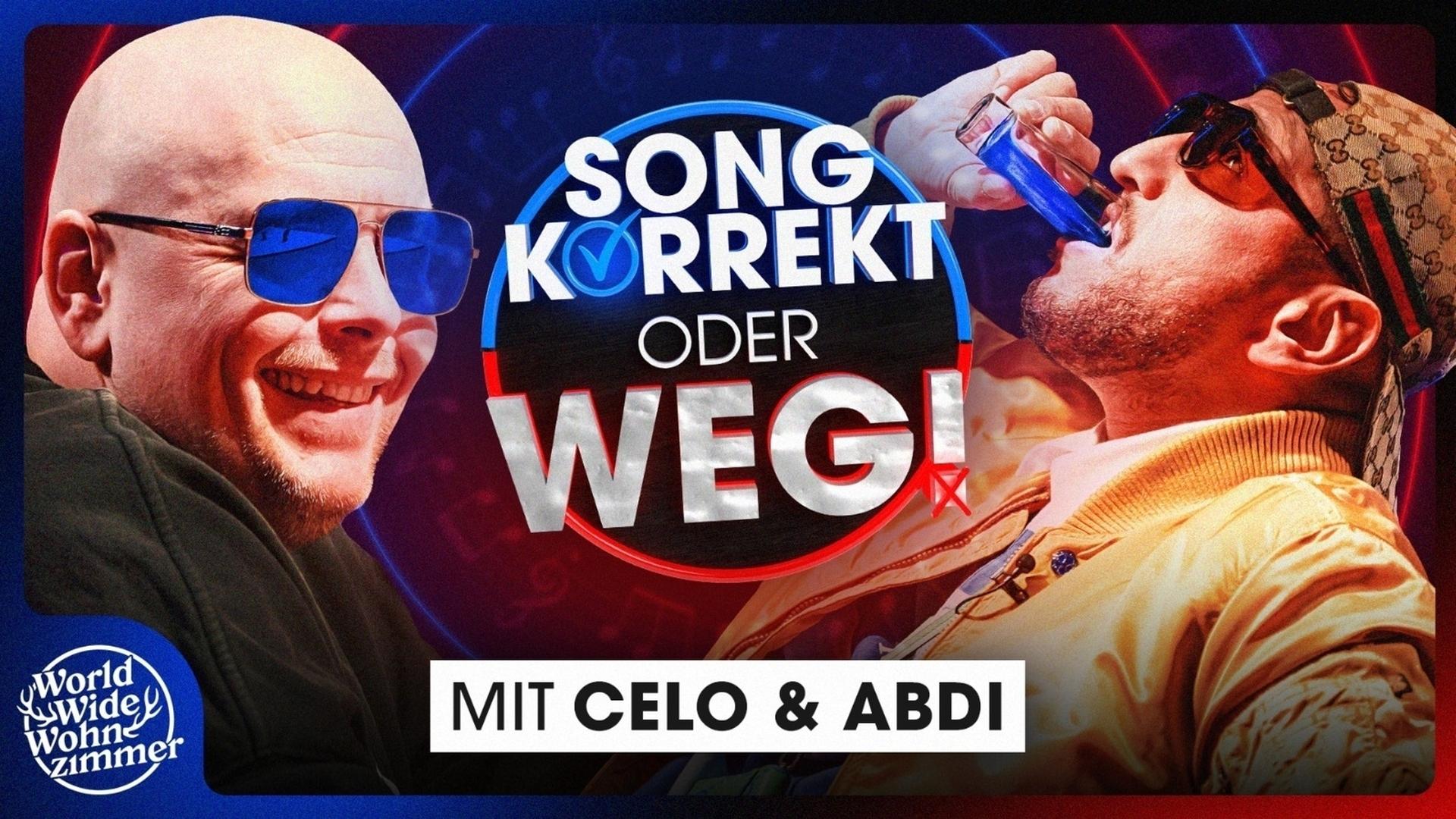 SONG KORREKT oder WEG! (mit Celo & Abdi)