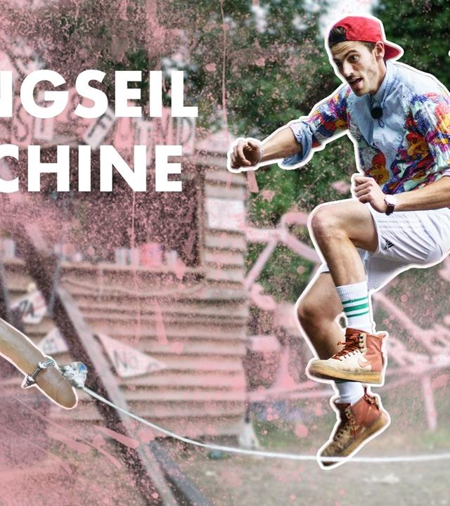 SpringseilMASCHINE - Mit Dildo und Motor