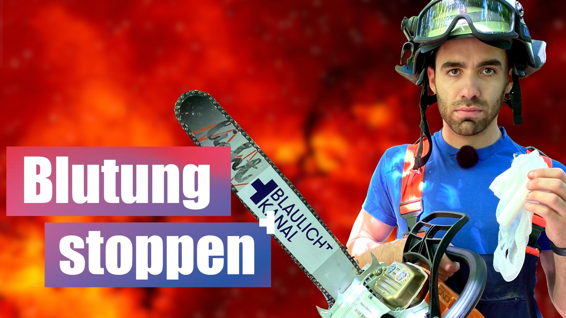 Starke Blutungen stoppen - Anleitung! Schnittverletzung abbinden?