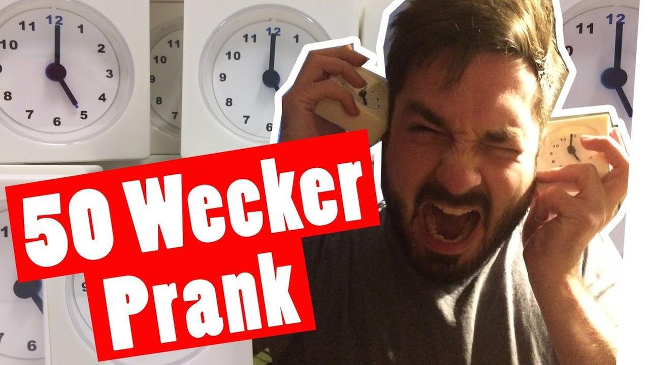 Strafe „Das schaffst Du nie!“: 50 Wecker 5 Uhr morgens Prank