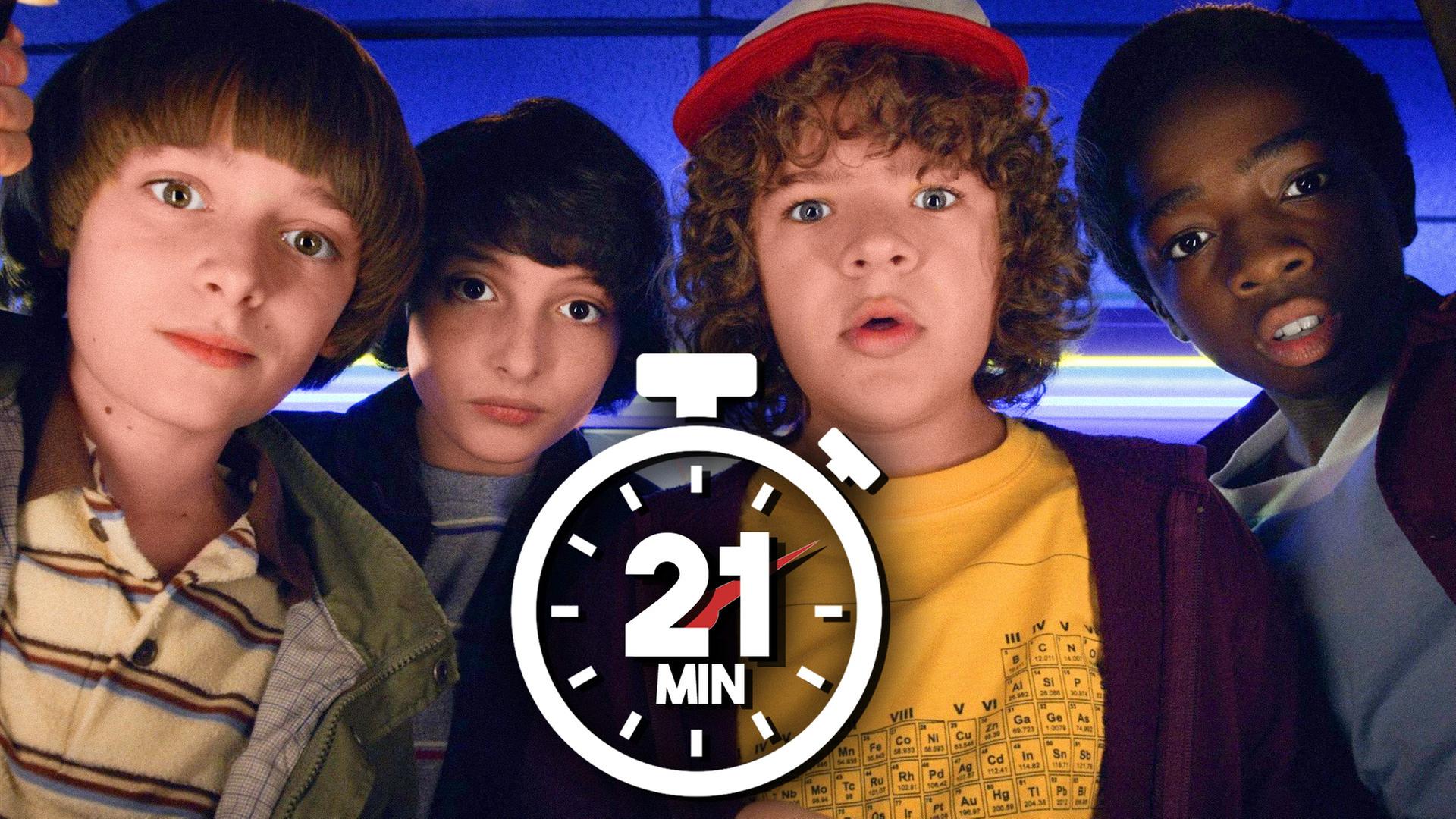 STRANGER THINGS Staffel 1-4 zusammengefasst!